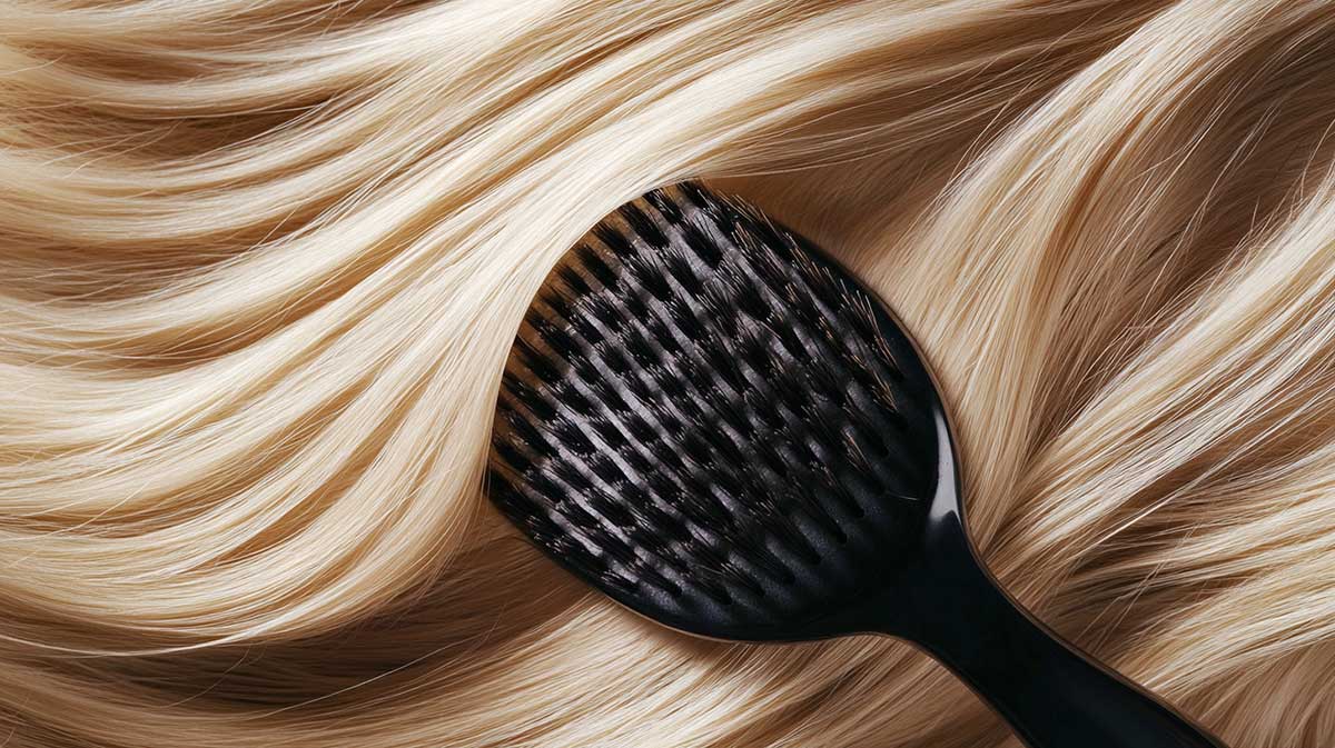 Hair extensions brushes